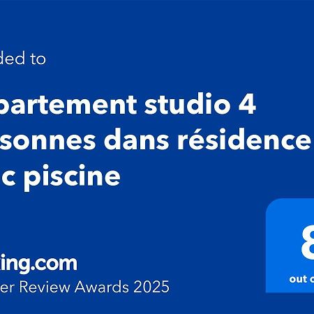 Appartement Studio 4 Personnes Dans Residence Avec Piscine Quiberon Bagian luar foto